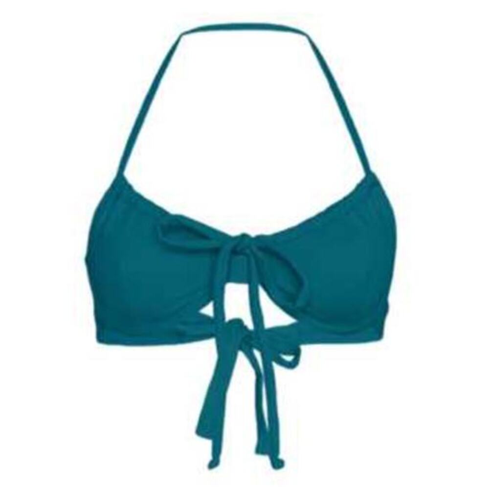Knight swim winona bikini top in emerald‎